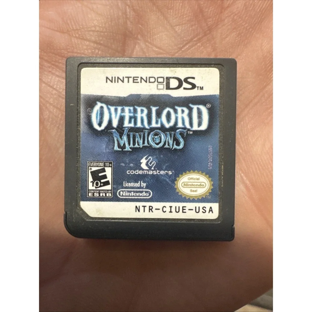 Overlord: Minions Nintendo DS 3DS Genuine OEM Cart Only Tested